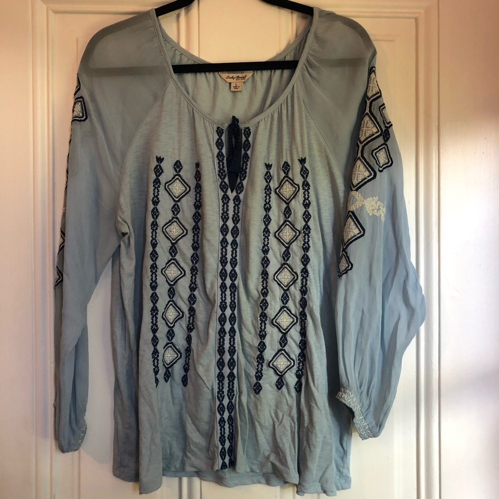 Boho Lucky Brand Blouse